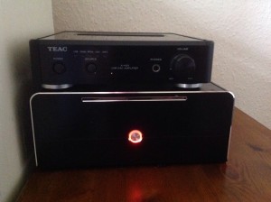 The DBM server and Teac Amp / DAC